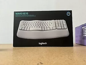 New Logitech Wave Keys Ergo Series Wireless Keyboard 920-012275 - Picture 1 of 1