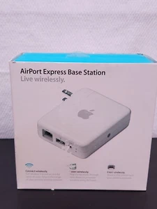 Router inalámbrico Apple Airport White Express Base Station A1264 probado - Imagen 1 de 6