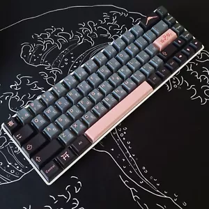 KRYL Night Sakura Keycaps (139 Keys) PBT Cherry MX - Picture 1 of 11