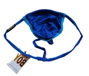 Andrew Christian Hombres Grande Tanga AC9568 Trofeo Niño Hombre Azul Real Ropa Interior - Imagen 1 de 9