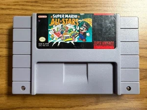 Super Mario All Stars (Super Nintendo, 1992) SNES solo carrello autentico testato - Foto 1 di 18