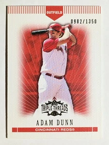 2007 Topps Triple Threads #8 Adam Dunn - Bild 1 von 2