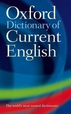 Oxford Dictionary of Current English by Manufactured by Oxford University Press - Photo 1/2