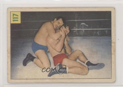 Parkhurst Wrestling Whipper Watson #117 1955-56 Foto 1 de 2