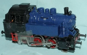 Trix Express 2217 DB 80 020 umlackiert blau Plastik f. Bastler - Bild 1 von 3