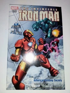 IRON MAN FORGING THE FUTURE (Marvel Comics 2009) RARE AWA WELDING PROMO - Picture 1 of 14