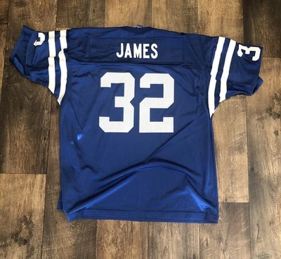 Мужские винтажные кольты Champion Edgerrin James Indianapolis размер 48 ретро  - Изображение 1 из 2