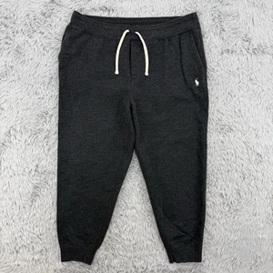 Polo Ralph Lauren Joggers Men’s XXL Heathered Gray Sweatpants Drawstrings - Picture 1 of 10