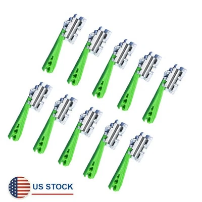 10Pcs Roof Moulding Clip Buckle For Mercedes Benz W124 E300 E320 E420 W201 190E Foto 1 de 4