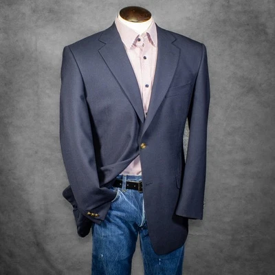 Jack Nicklaus Blazer Men's Sz 42 Long Navy Blue Blazer 2 button - Image 1 of 4