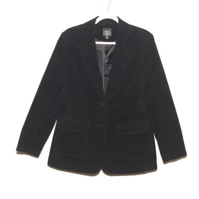 Chaqueta Blazer Laura Ashley Pana Negra Talla 10 Foto 1 de 4