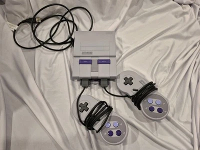 Super Nintendo SNES Classic Edition Mini Console Entertainment System- 21 Games - Image 1 of 4