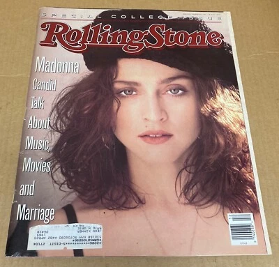 March 23 1989 Rolling Stone Magazine #548 MADONNA Cover - Image 1 of 4