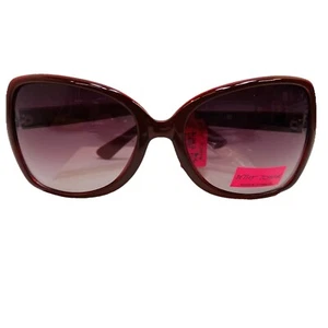 BETSEY JOHNSON Cherry BJ 109 70 AUTHENTIC SUNGLASSES 55 19 130 Red MSRP $125 - Picture 1 of 11