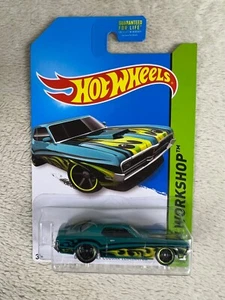 🔥🔥🔥🔥Hot Wheels 69 Mercury Cougar Eliminator Green w/Flames HW12🔥🔥🔥🔥 - Picture 1 of 7