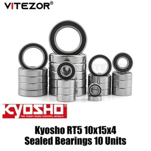 For Kyosho RT5 10x15x4 Sealed Bearings 10 Units - Picture 1 of 4