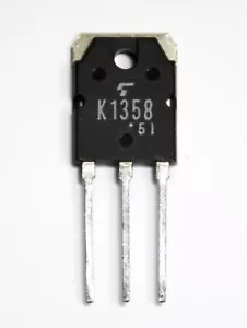 2 Stück N-Kanal Power MOSFET FET Transistor 2SK1358 * 900V 9A 150W TO-3P Toshiba - Bild 1 von 1
