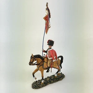 King & Country Napoleon French Light Cavalry Chasseurs A Chevel Standard Bearer - Picture 1 of 7