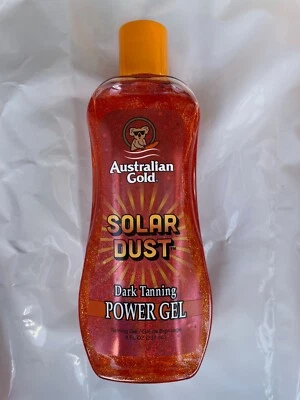 Australian Gold Solar Dust Tanning Gel –1-Pack (8 oz) Golden Shimmer Lightweight - Image 1 of 4