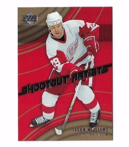 2006-07 UPPER DECK SHOOTOUT ARTISTS #SA9 JASON WILLIAMS INSERT CARD HOCKEY UD - Picture 1 of 2