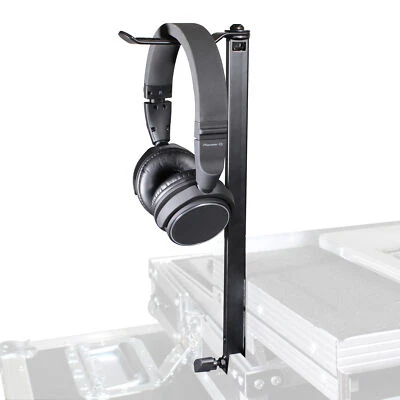 PRO X ProX X-HH815 All Metal Headphone Pole Stand for Cases 12" Shaft w/Rotating Hook