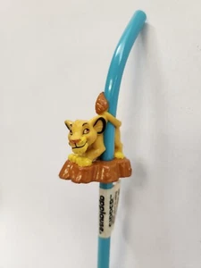 NEW Disney Lion King Simba Sipper Straw Spoon Applause 90s RARE - Picture 1 of 4