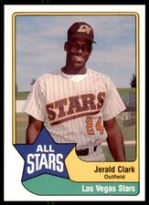 1989 TCMA All Stars Jerald Clark Baseball Cards #37