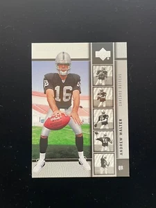 2005 Upper Deck Rookie Premiere #22 Andrew Walter Football Card - Picture 1 of 2