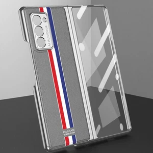 For Samsung Galaxy Z Fold 2 5G Fashion Luxury Flip Shockproof Phone Case Cover - Zdjęcie 1 z 18