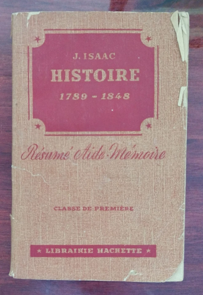 Historia 1789 - 1848 - J. Isaac - Resumen Ayuda Memoria - Clase De Primero - Lar - Imagen 1 de 1