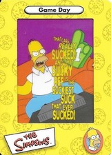THE SIMPSONS ARTBOX FILMCARDZ BASE CARD SELECTION