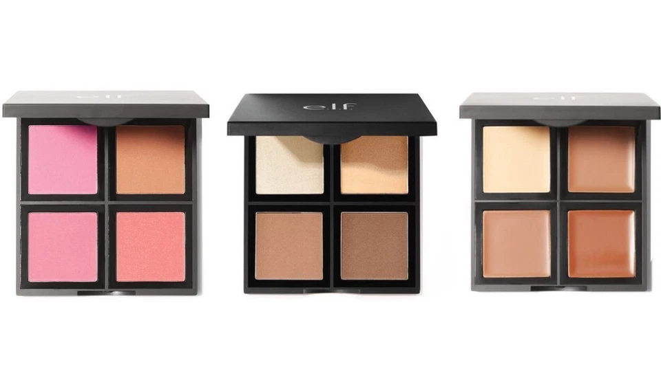 ELF Blush / Bronzer / Contour Palette - Powder / Cream Makeup Quad e.l.f. NEW! - Image 1 of 1