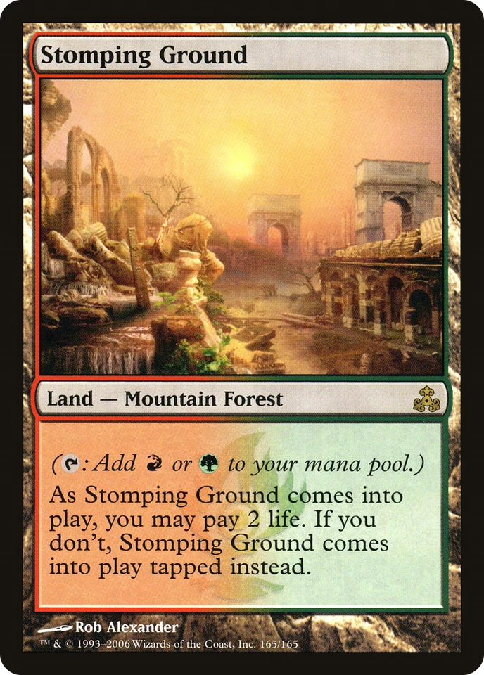 Stomping Ground  X (1) Guildpact Excellent/NM - 4RCards - Image 1 of 1