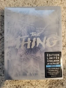 THE THING 4K UHD Blu-ray Steelbook Titans Of Cult Region-Free Import NEW RARE!! - Picture 1 of 6