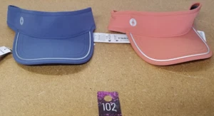 Lot of 2 Smartwool Unisex Nightfall Blue and Terracotta Visor (#102) - Picture 1 of 7