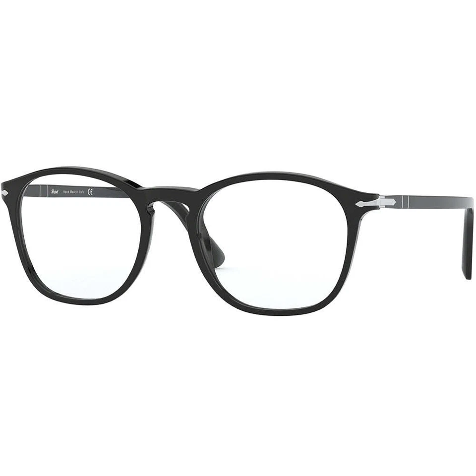 Очки для чтения Persol 3007-V-M 95 черные 50 19 145 + линзы Hoya сделаны в Италии - Изображение 1 из 4