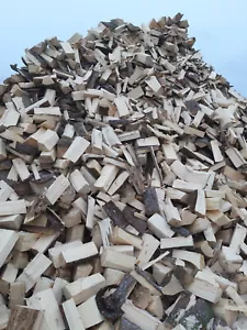 Brennholz Fichte getrocknet - Scheitlänge 30 cm, Feuer, Kaminholz, Ofen - Bild 1 von 3