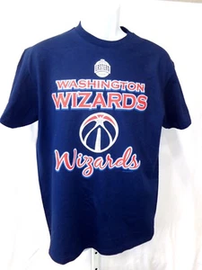 Washington Wizards Basketball Short Sleeve T-Shirt Blue - Picture 1 of 1