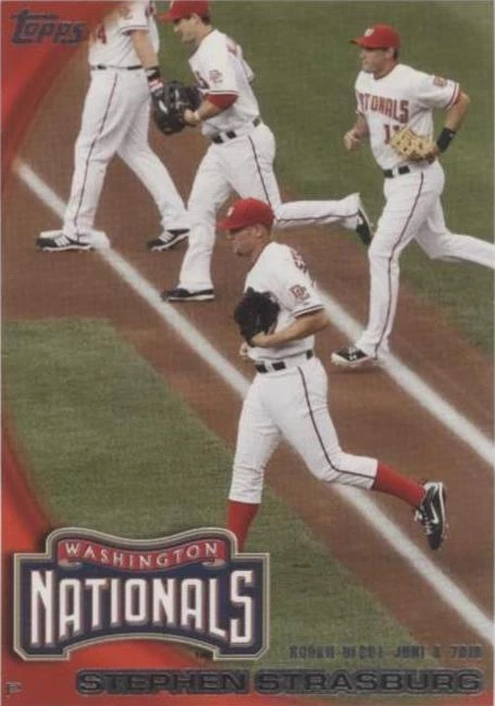 2010 Topps Update Series - Stephen Strasburg #US-55