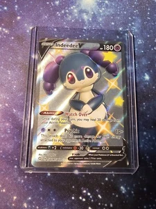 Indeedee V SV114/SV122 Shining Fates: Shiny Vault Holo - Picture 1 of 2