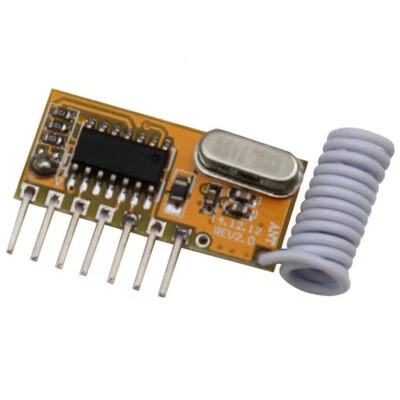 4-Kanal 433Mhz Funk Empfänger Deutsche BDA Baustein Modul Platine lernfähig - Bild 1 von 2