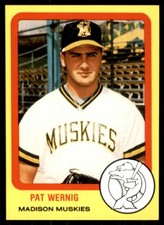 1988 Madison Muskies Police Pat Wernig Madison Muskies #25