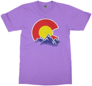 Colorado Mountain Youth T-Shirt State Flag Denver - Picture 1 of 14