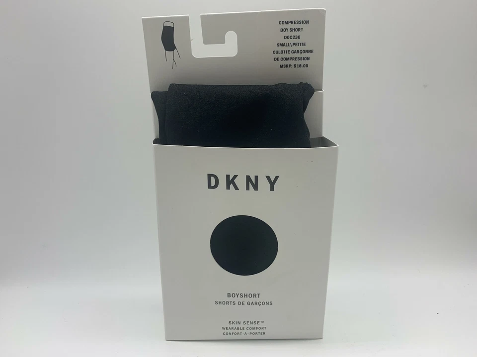 DKNY Boyshort Skin Sense Wearable Comfort- (English/French), Small - Image 1 of 1