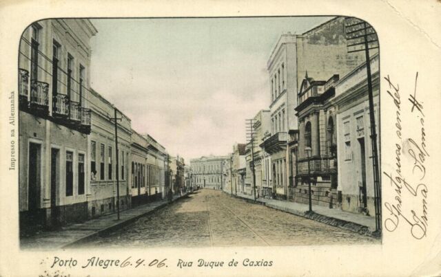 Floresta Porto Alegre RPPC old Brazil Brasil South America 2211074