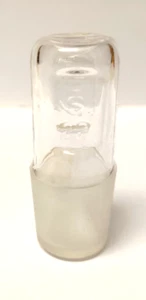 #13 Hollow Barrelhead Ground Glass Lab Bottle Stoppers S&H $0.07 per add'l - Picture 1 of 1