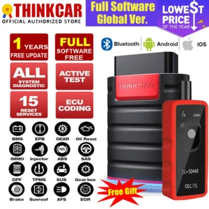 Escáner Bluetooth OBD2 THINKDIAG herramienta de diagnóstico bidireccional automático codificación de ecu - Imagen 1 de 12