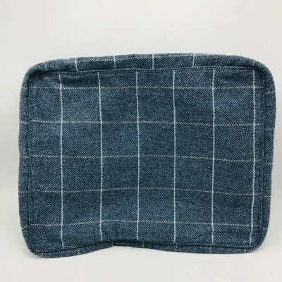 Funda para portátil Maharishi Moon tela de lujo Inglaterra espiga lana azul noche Foto 1 de 4