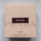 PRADA Amber 80ml Women's Eau de Parfum New Box Dented/Creased