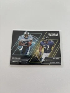  2022 Panini Contenders Series Silver #9 Eddie George/Ray Lewis Dual - Bild 1 von 1